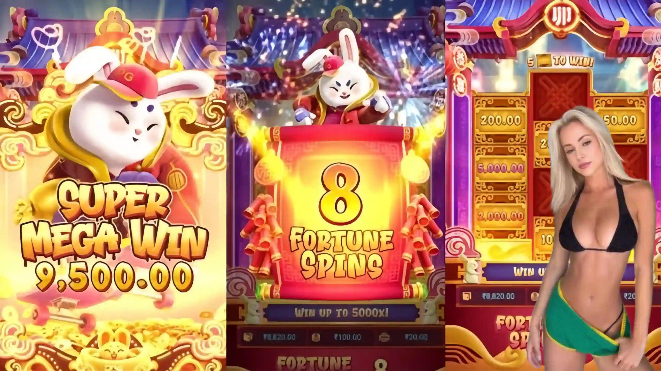 Wild Expansivo Fortune Rabbit 3537 - Coelho Dourado que Expande